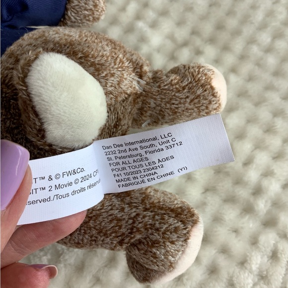 Dan Dee International Plush Peter Rabbit Stuffed Animal Bunny Toy - Picture 8 of 13